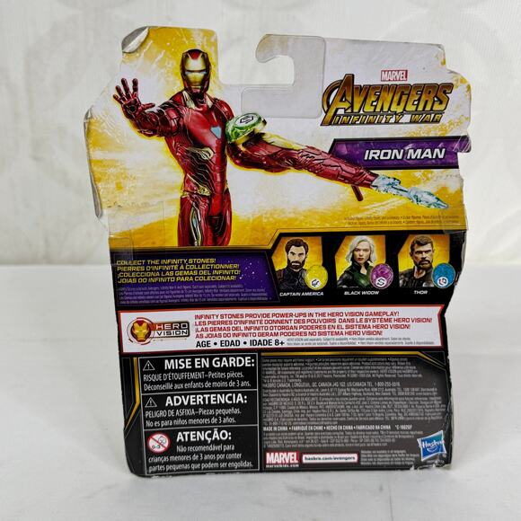 Avengers Infinity War Iron Man w/ Infinity Stone  Figure Marvel 2017 - Picture 6 of 6